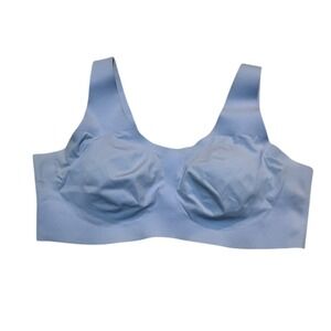 KNIX LuxeLift Wireless Pullover Bra Slate‎ Blue XXXXL Removable Pads Everyday